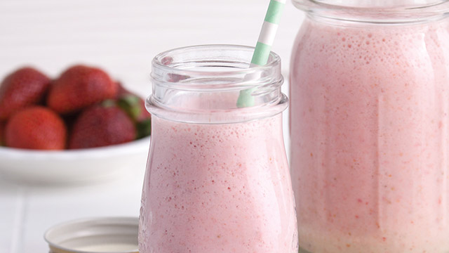 reette smoothie fraise